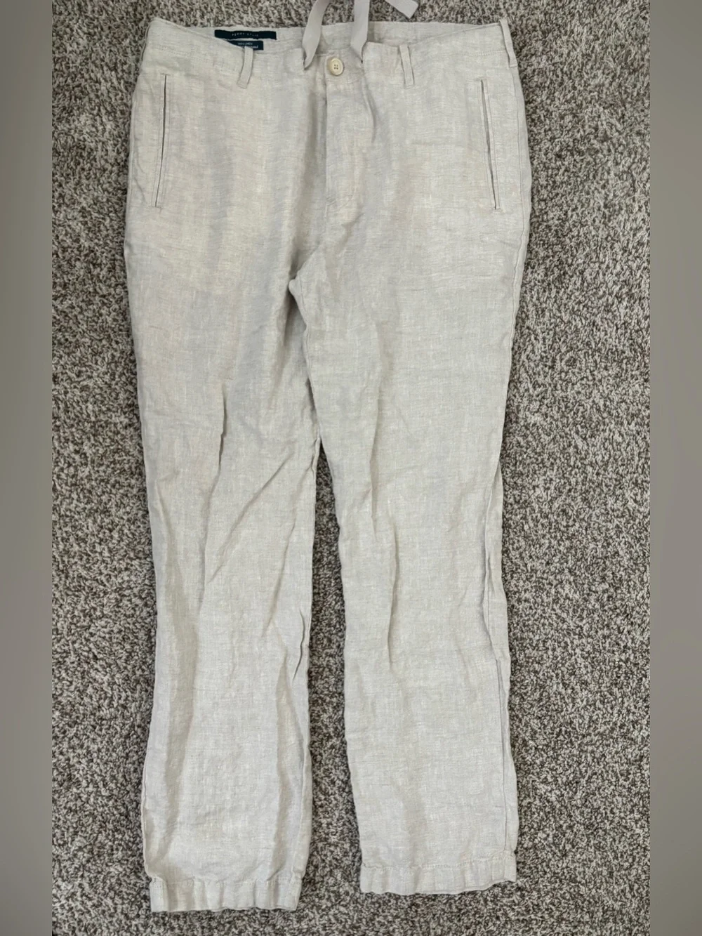 Perry Ellis Men’s Linen Pants Large